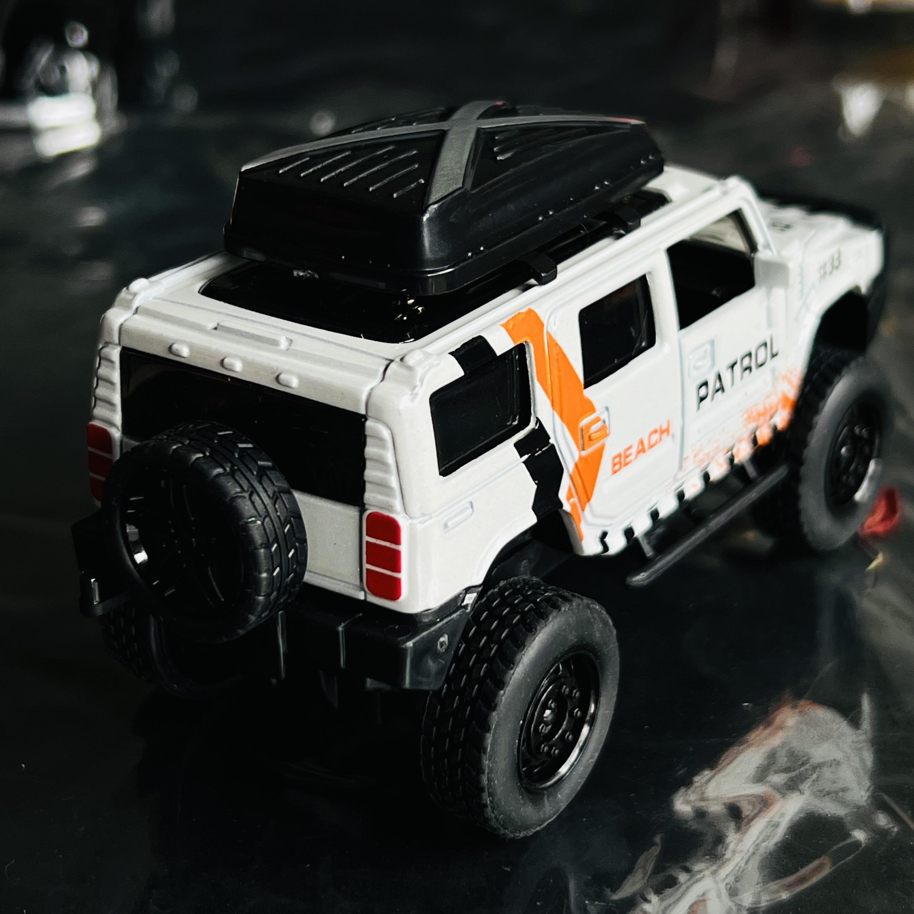 Super handsome gift off-road vehicle alloy car model children's toy door opening car model gift ornament