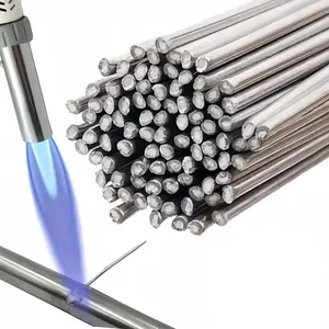 20pcs High Hardness Low Temperature Aluminum Welding Wire, Multi-Use Copper-Aluminum Repair Rods, for Alloy, Stainless Steel, Galvanized Steel