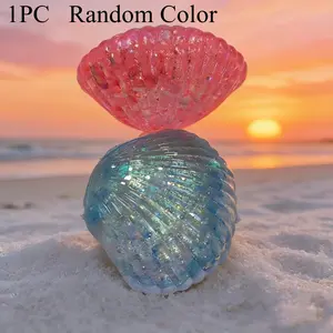 Ocean's Pet Beautiful Shell Slow-Rebound Squishy Toy - A Great Gift with Both Appearance and Texture, Color Random