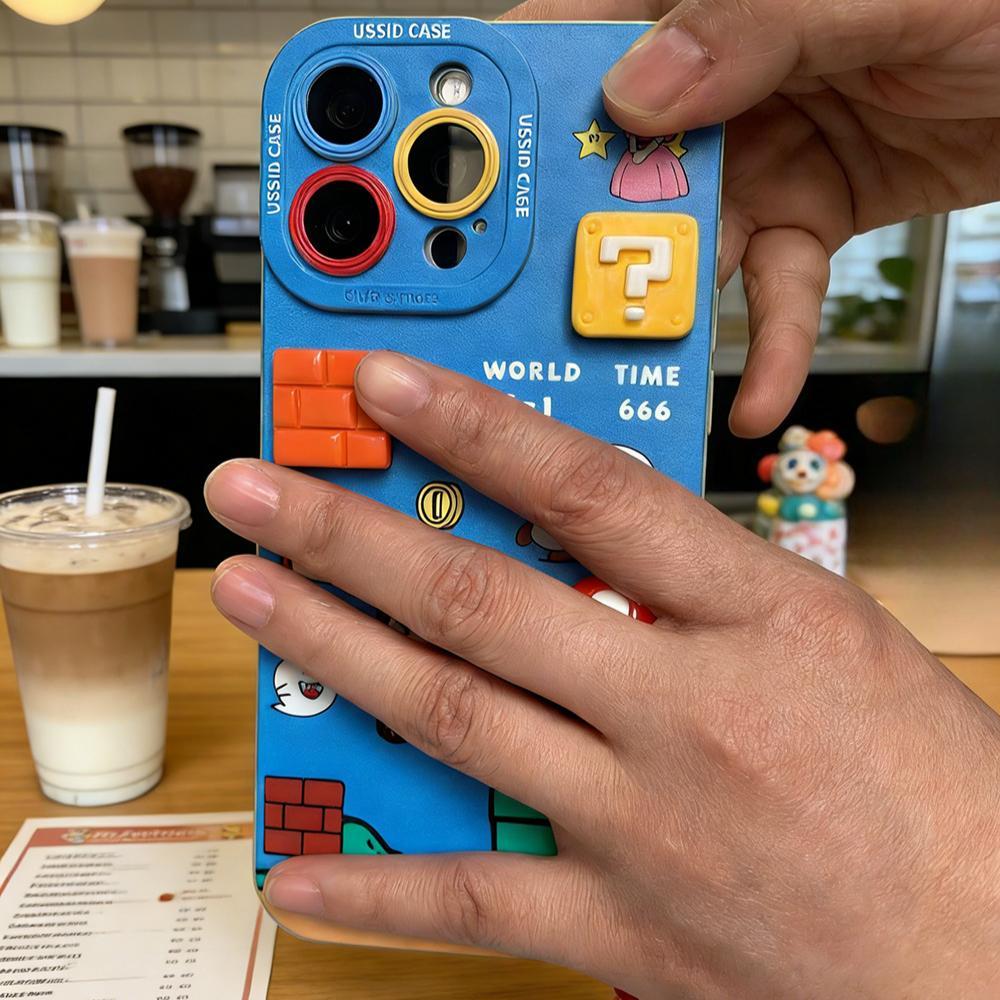 for Samsung Galaxy S26 Ultra S25 S24 S23 Plus S22 3D Cartoon Anime Phone Case with Charms Pendant Cute Game Shockproof Back Cover Shell