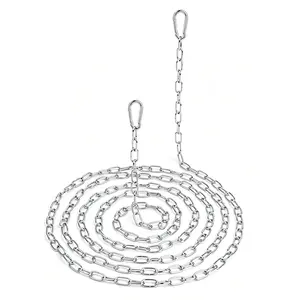 10   Chain with 2 Pack Detachable Chain Links,  Metal Chain for , Heavy Duty  Chain for  Decorative Light Duty Chain for Outdoor Indoor Use