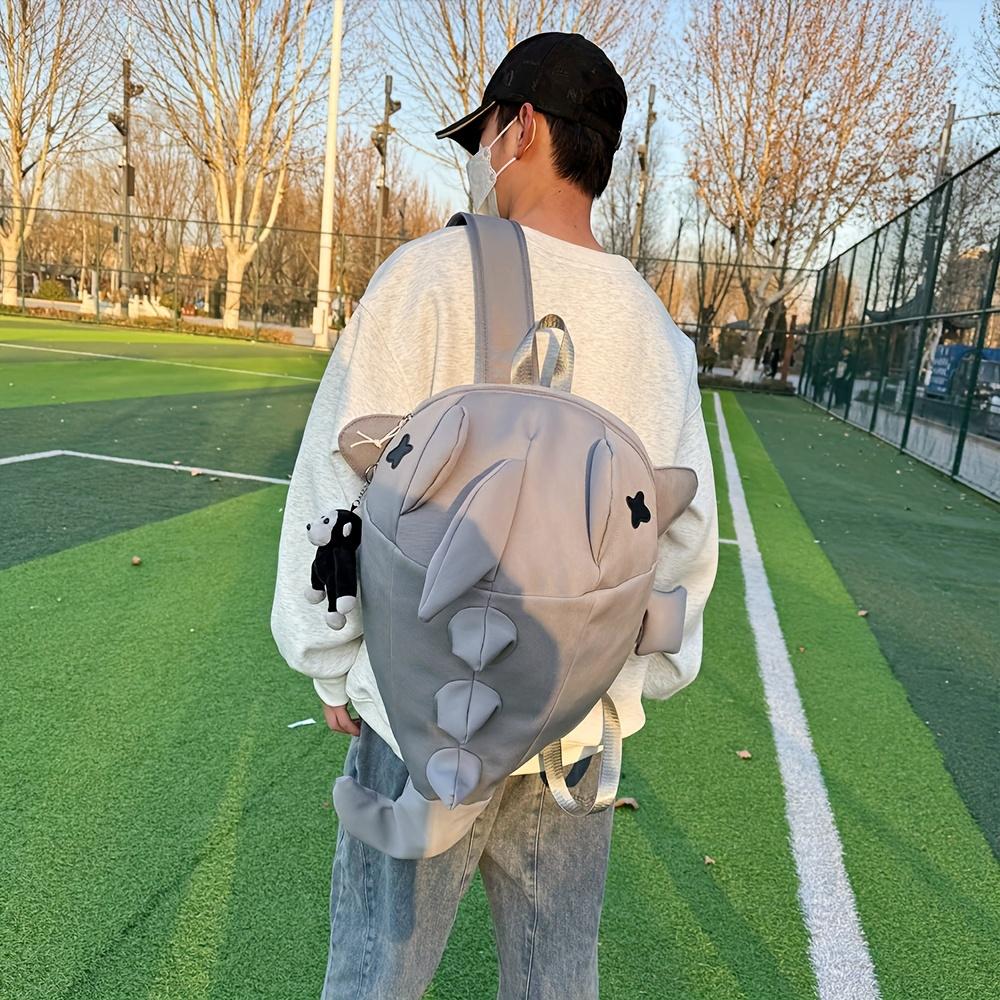 Creative Personality Backpack for Men and Women, Trendy Shark, Funny, Cute, Student, Ins, Korean Version, Travel, Motorcycle, Casual Backpack Creative Personality Backpack for Men and Women, Trendy Shark, Funny, Cute, Student, Ins, Korean Version, Travel, Motorcycle, Casual Backpack