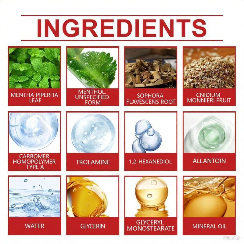 Premium All-Natural Herbal Soothing Cream for Psoriasis, Eczema, Dry & Sensitive Skin Relief | Plant-Based Itch Treatment Balm for Mosquito Bites - 30g