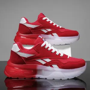 2025 Red Jelly Sports Shoes Men's American Platform Men's Original Sports Shoes Breathable Mesh Men's Casual Shoes Men's Training Running Shoes