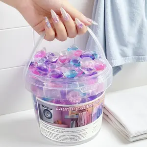 700g Laundry Detergent Pods, Five-In-One Long-Lasting Scent, Multi-Functional Washing Capsules, Convenient Home & Travel Cleaning Balls