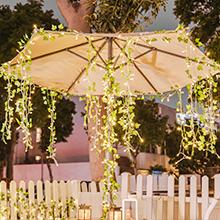 84Ft 12 Pack Artificial Ivy Leaf Plants Vine with 80 LED String Light,Green Vines Garland, Hanging for Home Kitchen Office Wedding Wall Décor