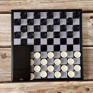 1pc International Checkers Board Game Competition And Confrontation Aids Brain Development