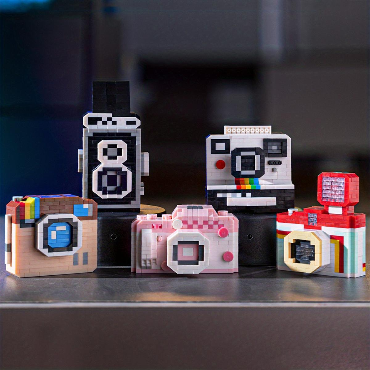 Mini Digital Camera Building Block Toy, Creative Building Blocks, Stem Building Blocks, Moc Blocks Set, Unisex Educational Gift for Kids, Birthday/holiday Present, Micro Part Assembly Kit