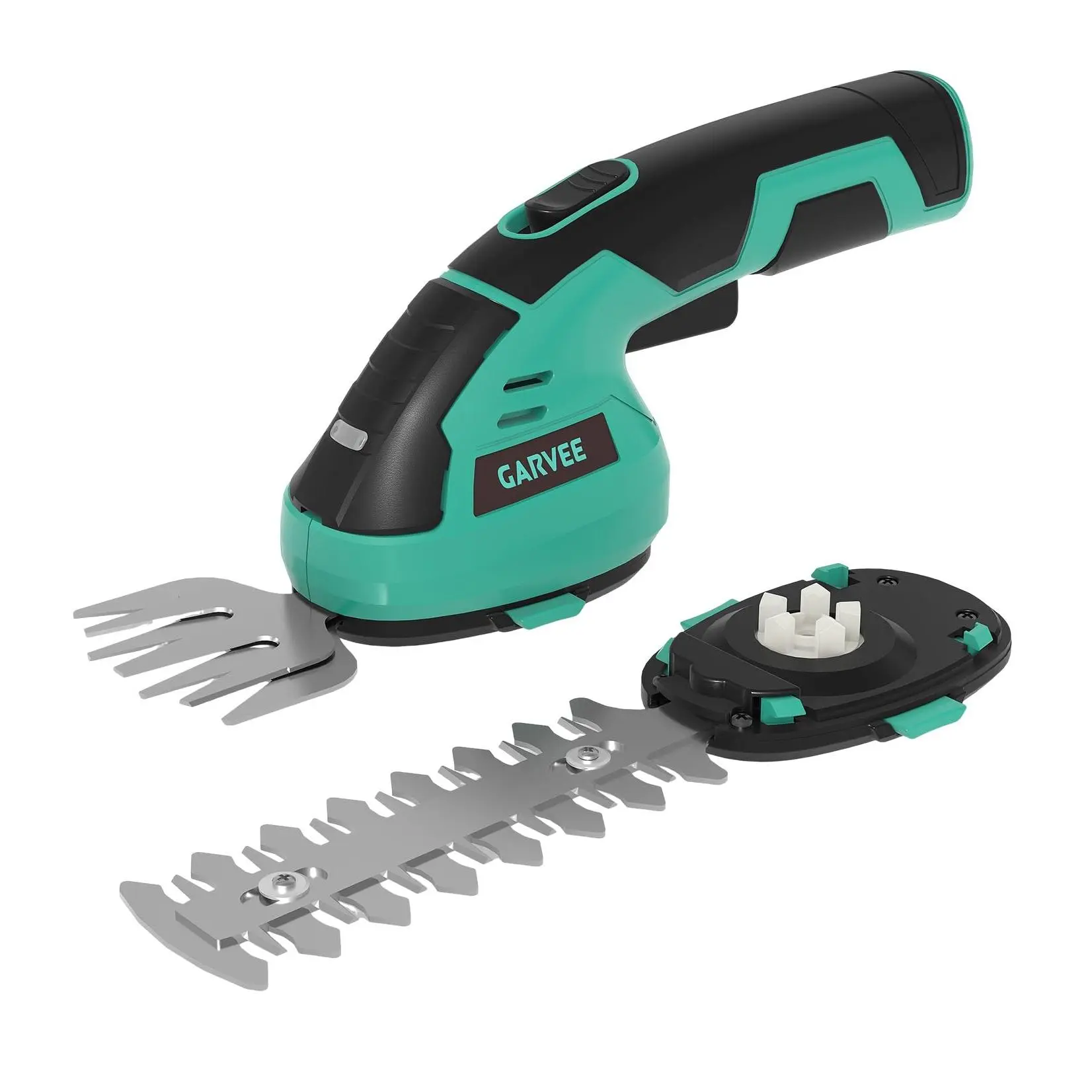 2-in-1 Wireless Grass Shear & Shrub Trimmer, Versatile 7.2V Rechargeable Handheld Hedge Cutter, Type-C Charging, Lightweight Portable Design, Simple to Operate
