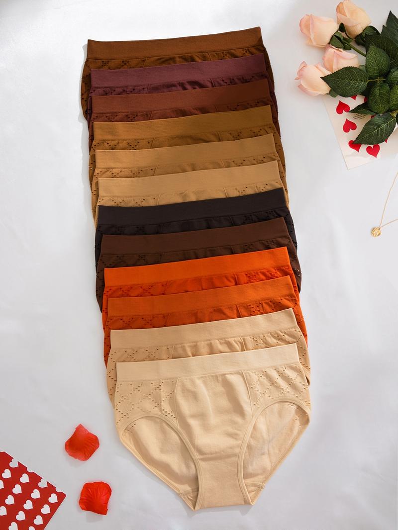 Women's Seamless Knicker, Soft Comfy Breathable Panty for Daily Wear, Underwear for All Seasons, Seamless Garments