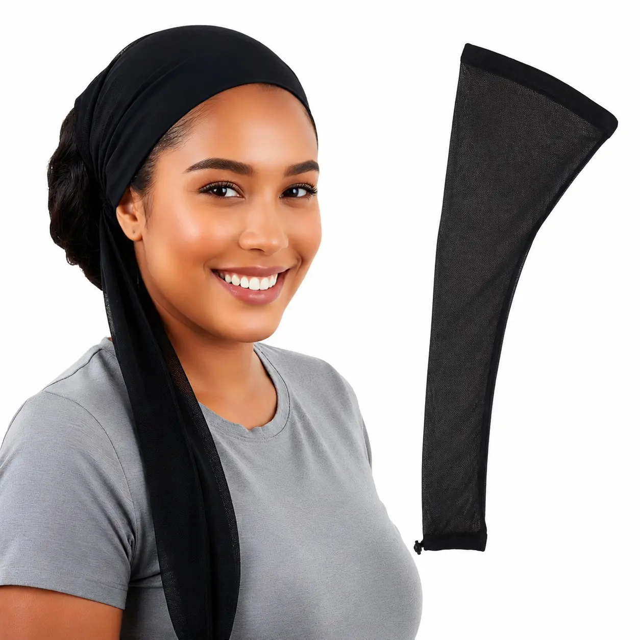 Hair Weave Sleeve, Women's Synthetic Hair Wig, Natural Look Full Head Covering, Comfortable & Breathable Design, Perfect for Daily Wear & Special Occasions, Adjustable Wig Cap