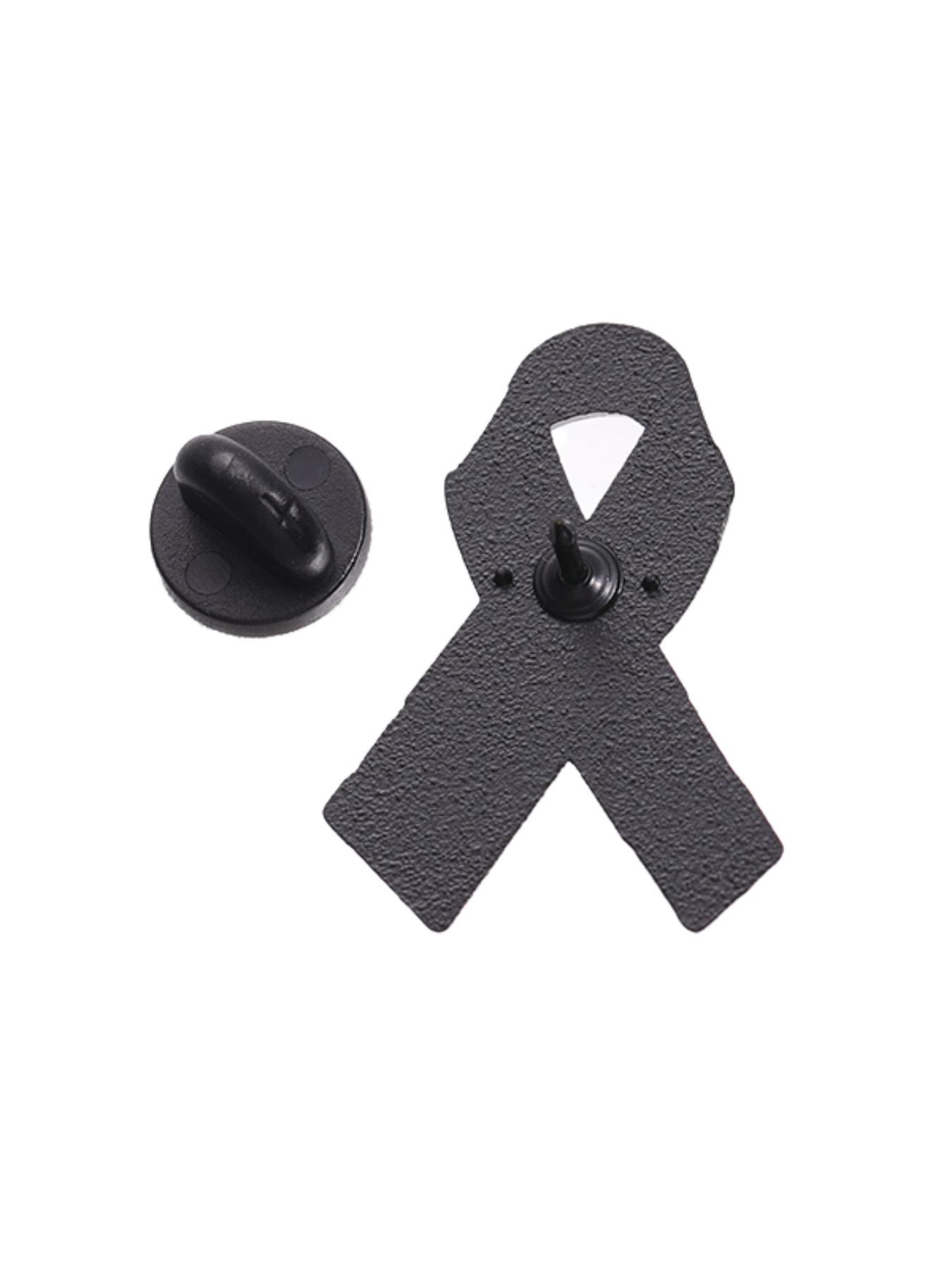 Heart & Ribbon Shaped  Brooch, Fashion Alloy Badge for Daily Clothing Decor, Trendy All-match & Exquisite Brooch for Birthday Gift, Durable Metal Pins