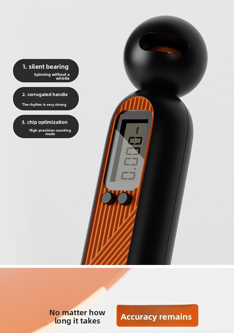 Counting Jump Rope Cordless Jump Rope Electronic Counting Jump Rope Indoor Exercise Fitness