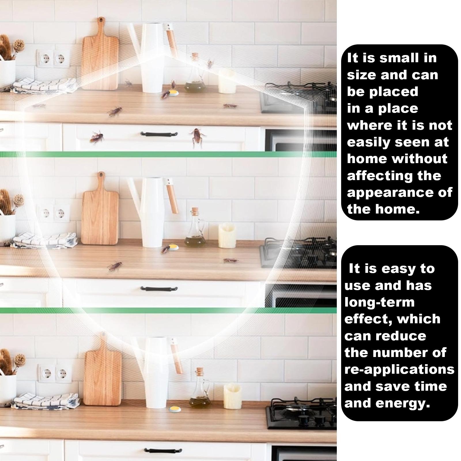 Cockroach bait station, insect repellent, cockroach bait for kitchen and home, cockroach extermination cleaner