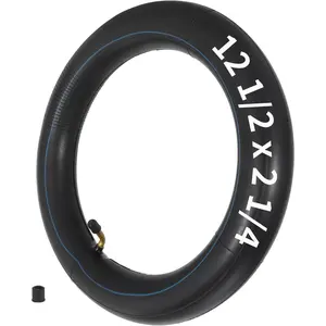 12.5''x2.25 Inner Tubes with Angled Valve 12 1/2 x2 1/4 Kid Bike Tubes Compatible with Strollers and 12.5 X 1.75/2.25" Kid Bikes Like Schwinn, Razor Pocket, Electric Scooters
