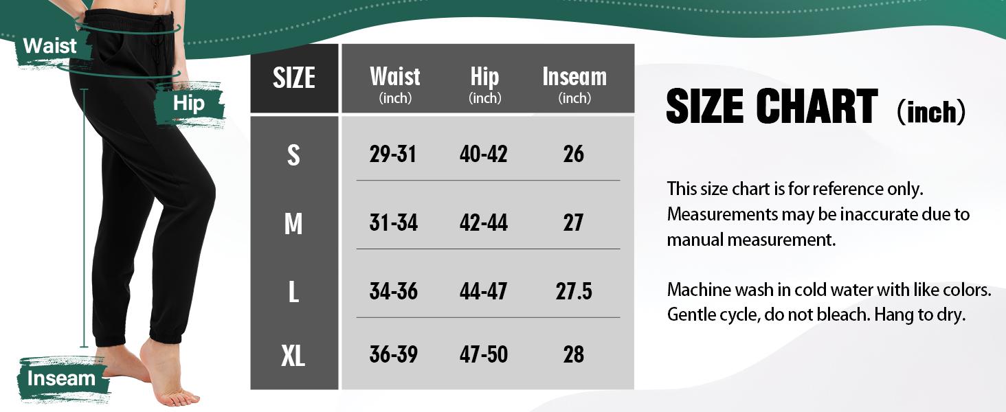 Womens Joggers with Pockets, Drawstring Sweatpants Women for Lounging Jogging Workout and Gym