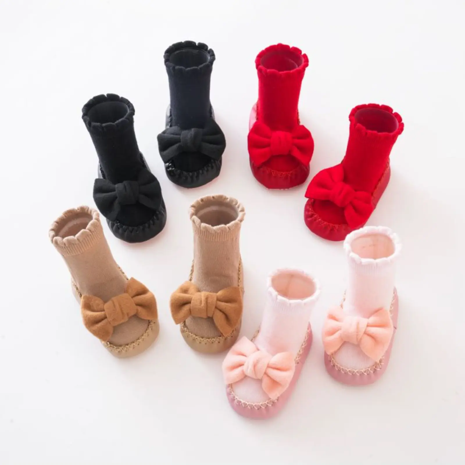 Baby Girls Non Slip Sock Shoes Non-skid Floor Slipper for Girls First Walking Shoes