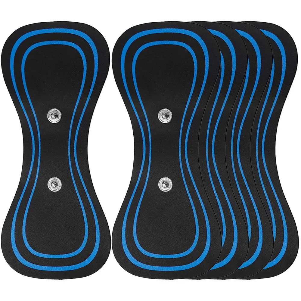 10/20pcs EMS Neck Massager Electrode Pads , Cervical Spine Massager Gel Patch Replacement Accessories, Muscle Stimulator Sticker Trainer Exerciser