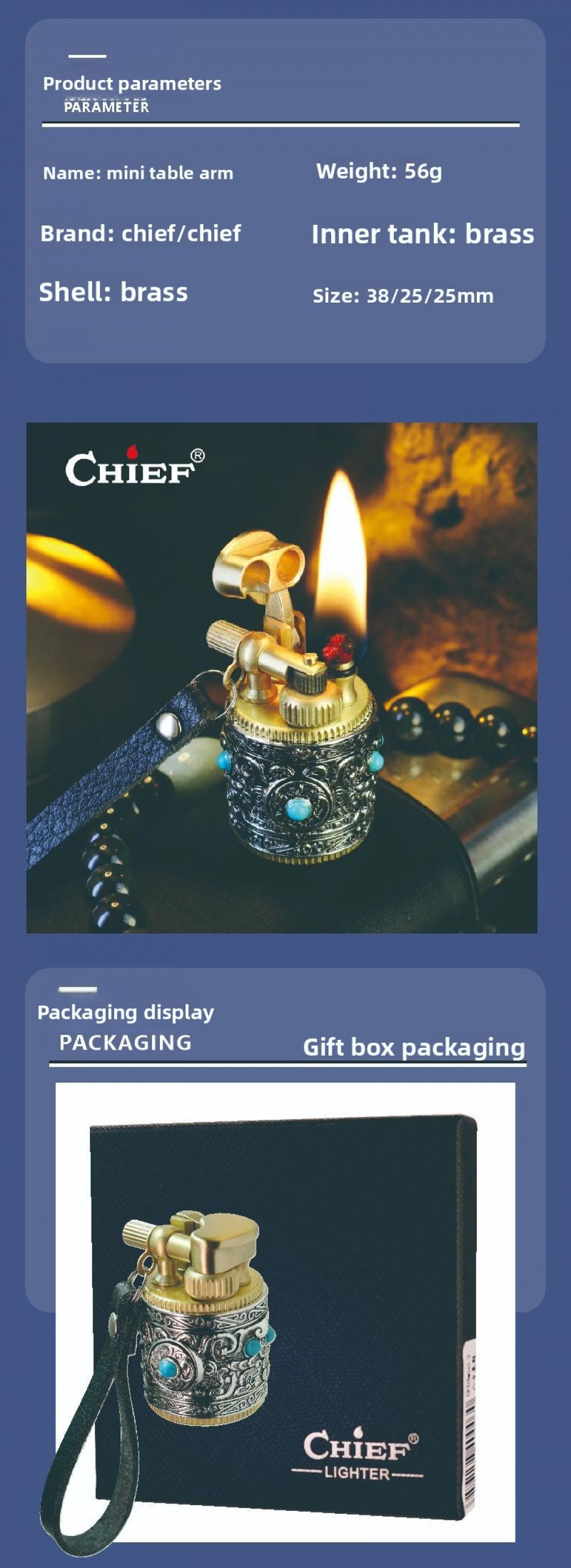 Retro Flint Wheel Lighter Silver Armor Decoration Fat Boy Shape Brass Material Novelty Unique Lighter For Men gift(Without Fuel)