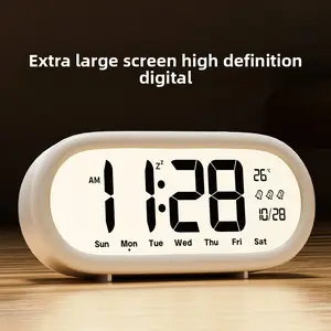 Alarm Clock Gadget: Super Loud Alarm, New Smart Electronic Clock for Desktop, Bedroom, Children's Study, Home Living Room, Bedroom Use