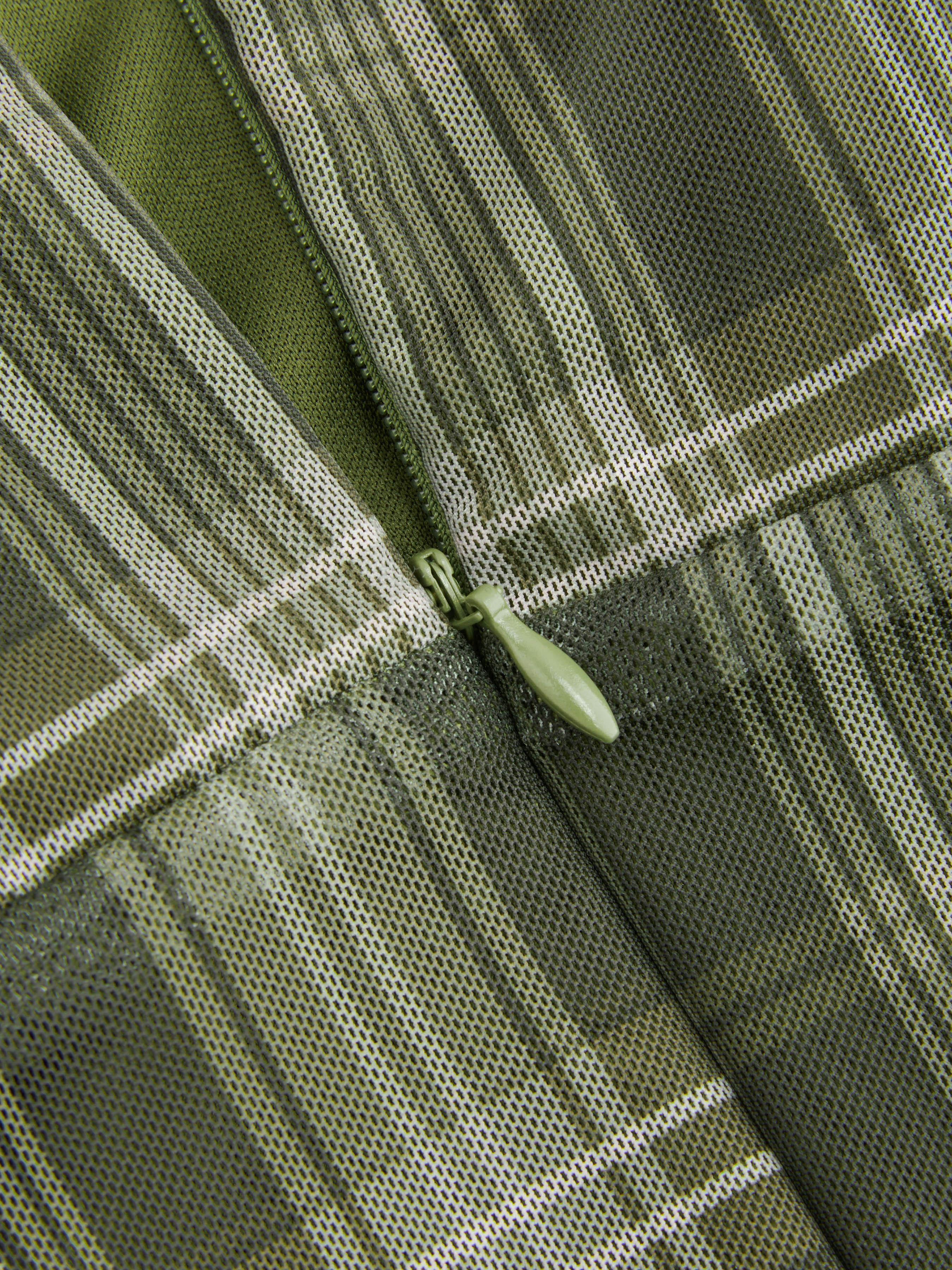 Cider [size 12/14-26] V-neck Check Mini Dress Curve & Plus