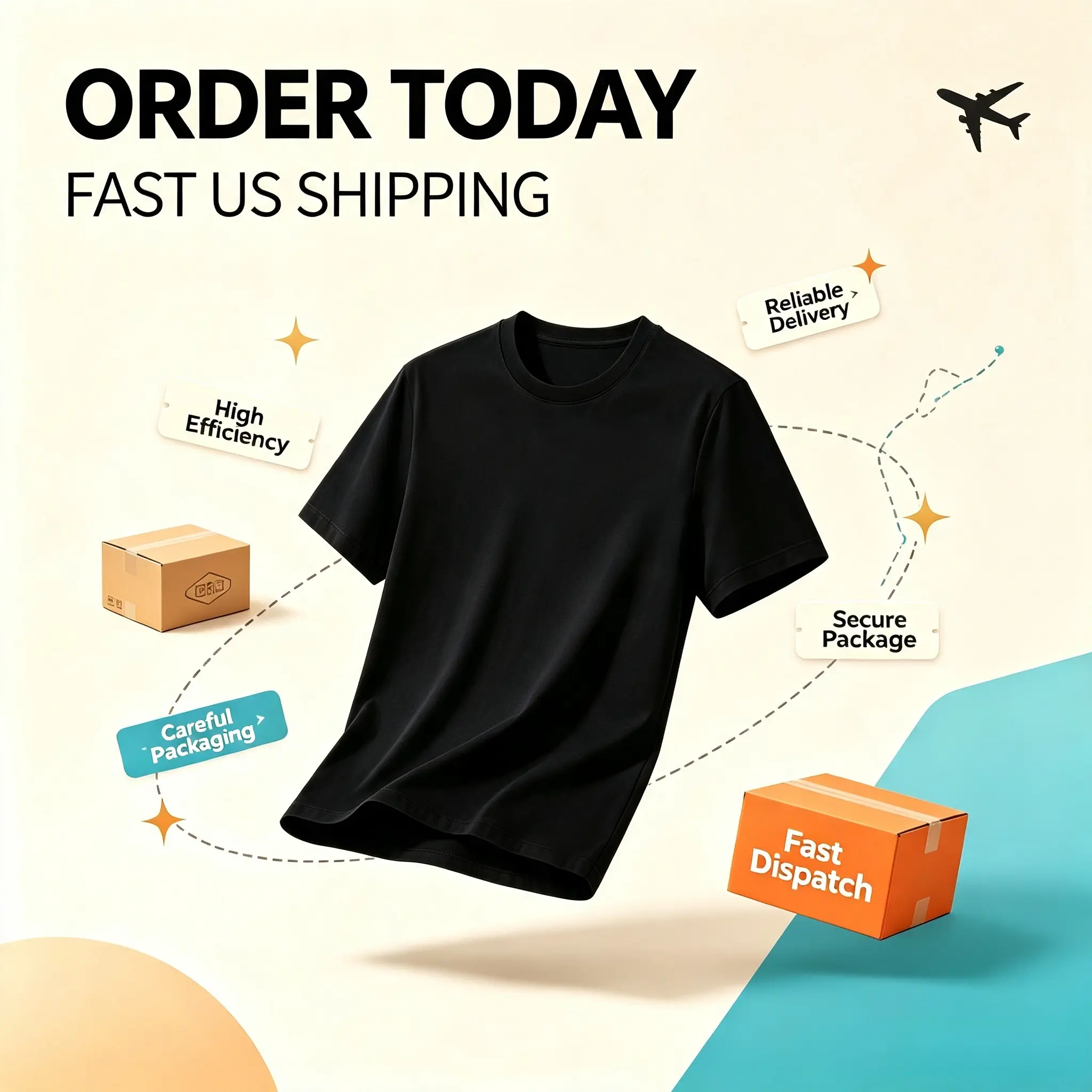 Unisex Short-Sleeve T-Shirt, Comfy Casual Fabric Tops, Promptly Dispatched, Shortsleeve