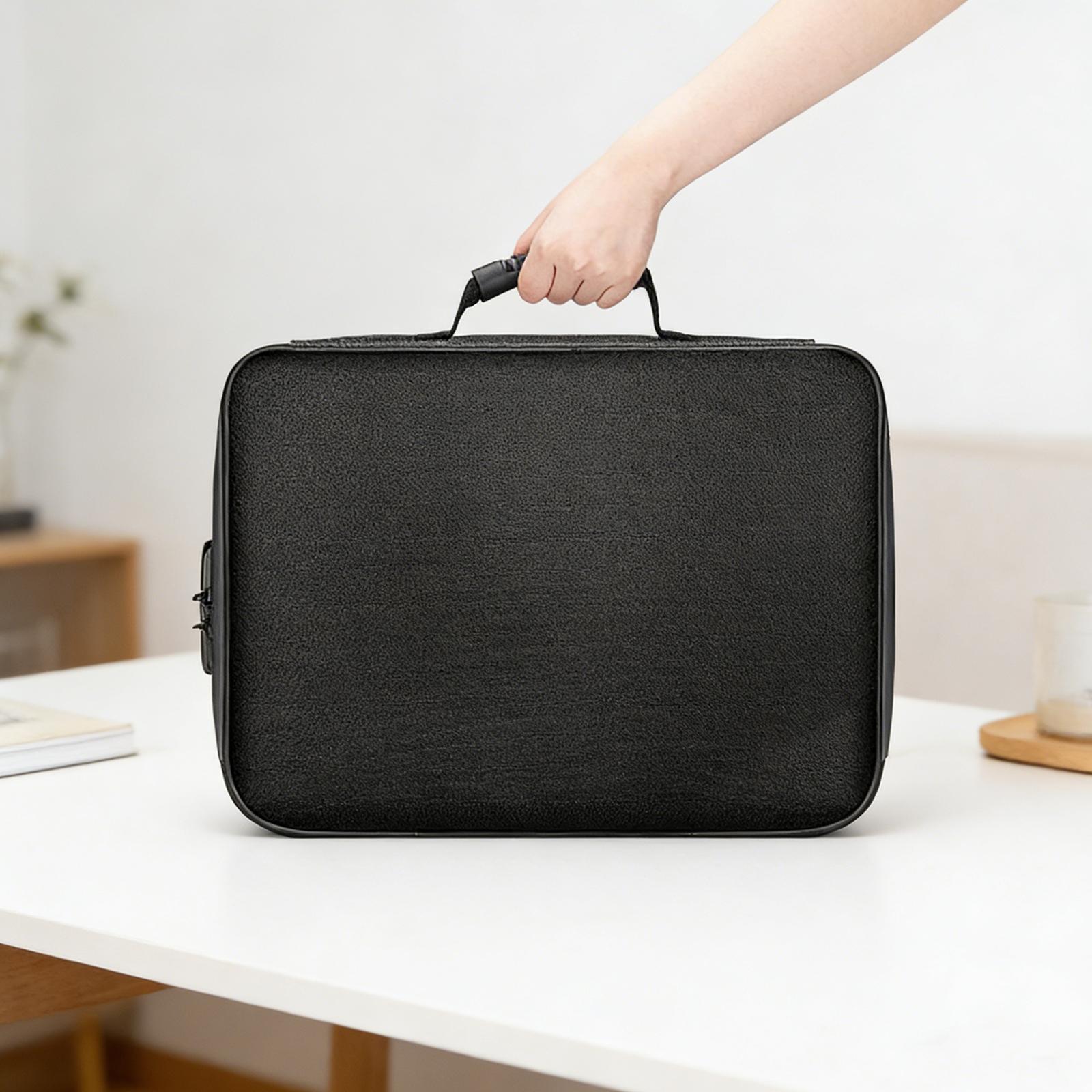 Large Fireproof File Bag, Suitable for Storing Valuable Office Documents And Materials, Safely Storing Briefcases, And High-Temperature Resistant Glass Fiber Fireproof Bag NEW