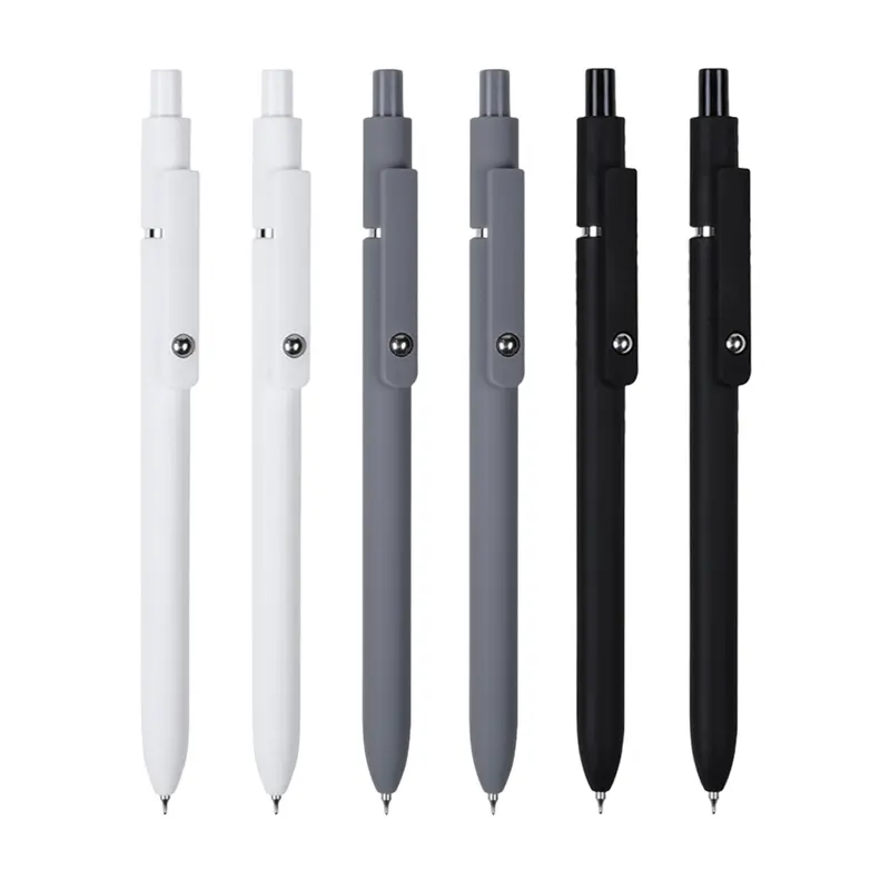 Retractable Gel Pen, Aesthetic Gel Pens, Fast-Drying Ink, Fine Tip Smooth Writing, School & Office Supplies, Aesthetic Design, High-Quality Writing Tool