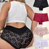 【Black Friday】Plus-Size Floral Lace Boxer Briefs, Soft Comfy Smooth Breathable Casual Underwear for Daily Wear, Women's Panties for All Seasons, Fashion Underwear