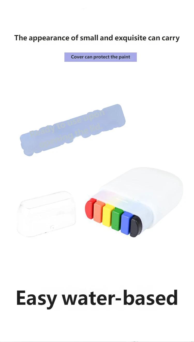 6-Color Rainbow Face Paint Crayon Set, Vibrant Halloween Face Art Makeup, UV Body Paint for Parties, Festivals, Cosplay, Kids and Adults Face Painting Supplies 6-Color Rainbow Face Paint Crayon Set, Vibrant Halloween Face Art Makeup, UV Body Paint for Parties, Festivals, Cosplay, Kids and Adults Face Painting Supplies