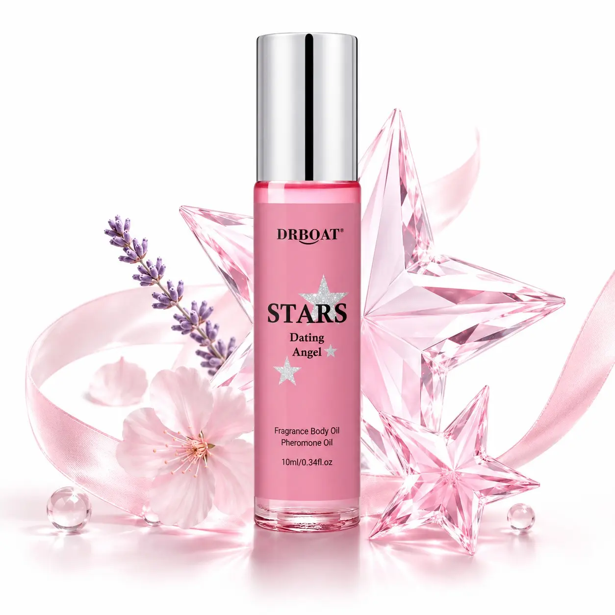 10ML Angel Dopamine Pheromone Oil - Stars Dating Perfume Oil, Lavender Tar Eau De Toilette, Dating Fragrance Oil for Travel or Home