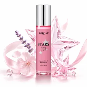 10ML Angel Dopamine Pheromone Oil - Stars Dating Perfume Oil, Lavender Tar Eau De Toilette, Dating Fragrance Oil for Travel or Home
