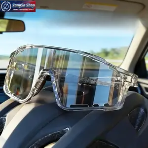 UV400 Sport Eyewear, Photochromic Color-Changing Lens Sunglasses, Windproof Sand-Resistant Cycling & Hiking Goggles, Lightweight Outdoor Sports Glasses for Running, Travel, Cycling and Daily Use 【SummerWins】