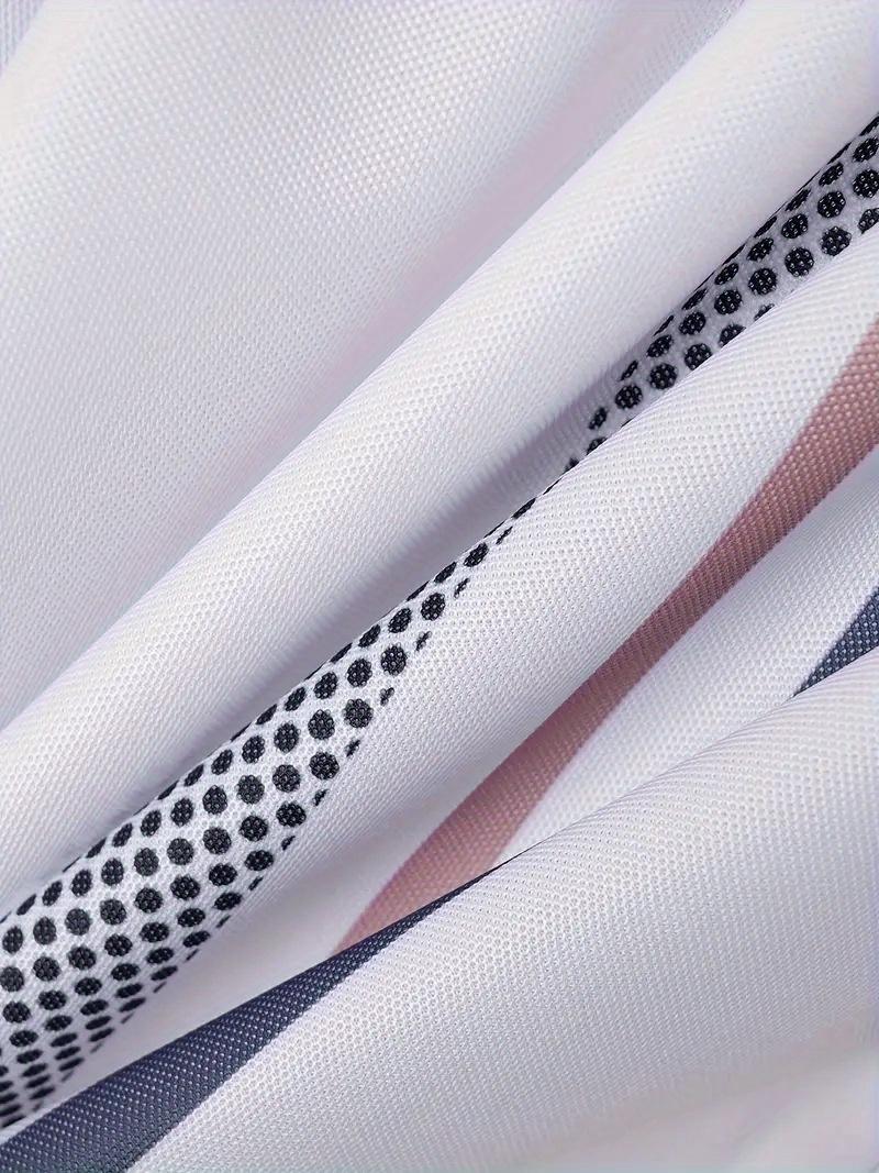 Summer Printed Checks Men's Casual Polo Collar Polo Shirt Menswear Top