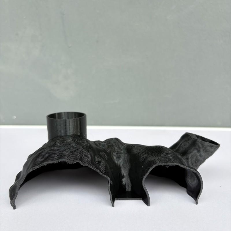 Dual Entrance Aquarium Cave for Small Fish and Shrimp, Entertaining Habitat Shelter, Aquarium Decoration Backdrop for Aquatic Life