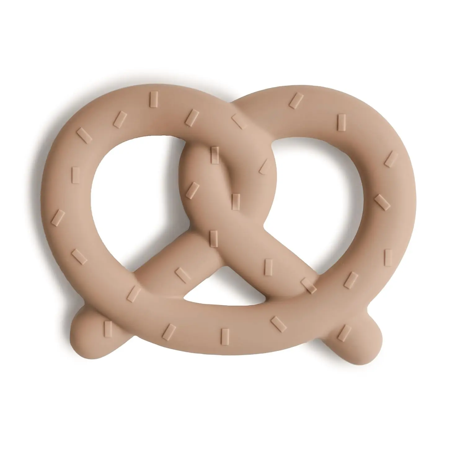 Silicone Baby Teether Toy |     Pretzel