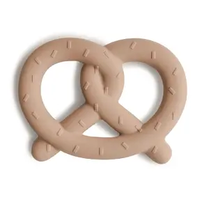 Silicone Baby Teether Toy |   Pretzel