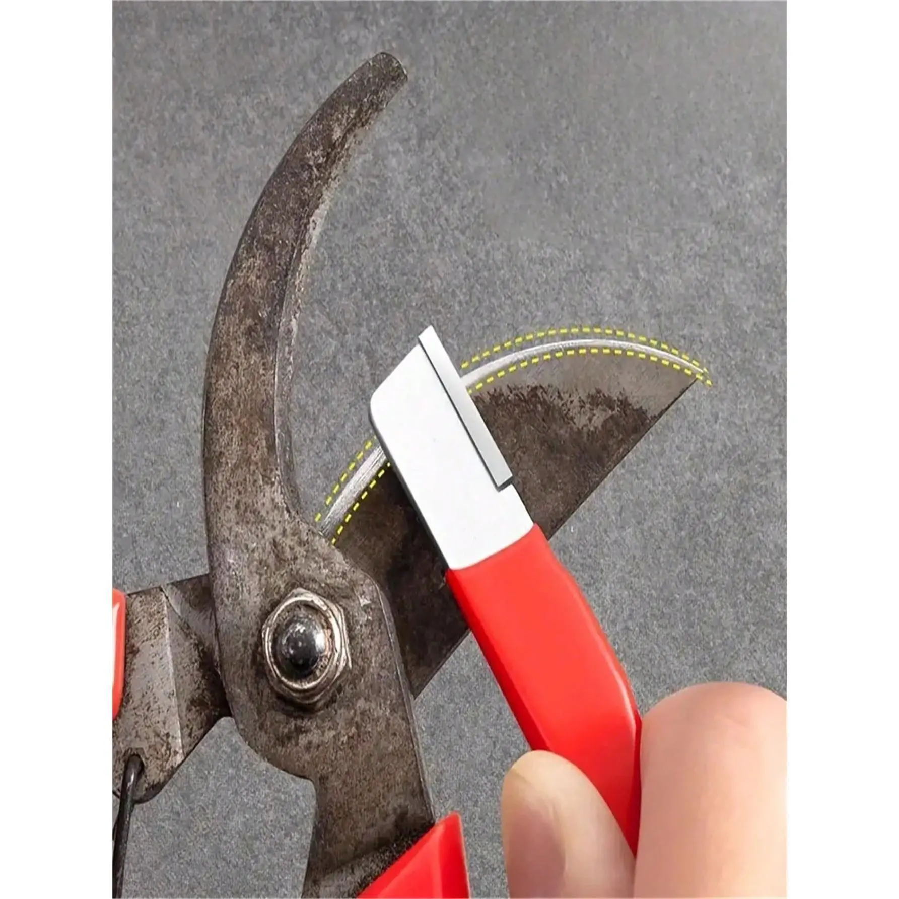 2pcs Precision Edge "Professional Knife Sharpener - Tungsten and Diamond Ceramic Sharpener, Suitable for All Blades, Including Garden Scissors Kitchen