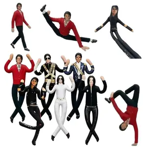 Anime   Michael Jackson Cosplay Prop Doll Plush Stuffed Figure Dolls Room Decoration Abstract Joint Mobility Props Gift