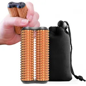 Roller - Handheld Fidget Toy for Adults| Help Relieve Stress, Anxiety, Tension| Promotes Focus, Clarity| Compact, Portable Design (Acupressure, Full Size - Aluminum)