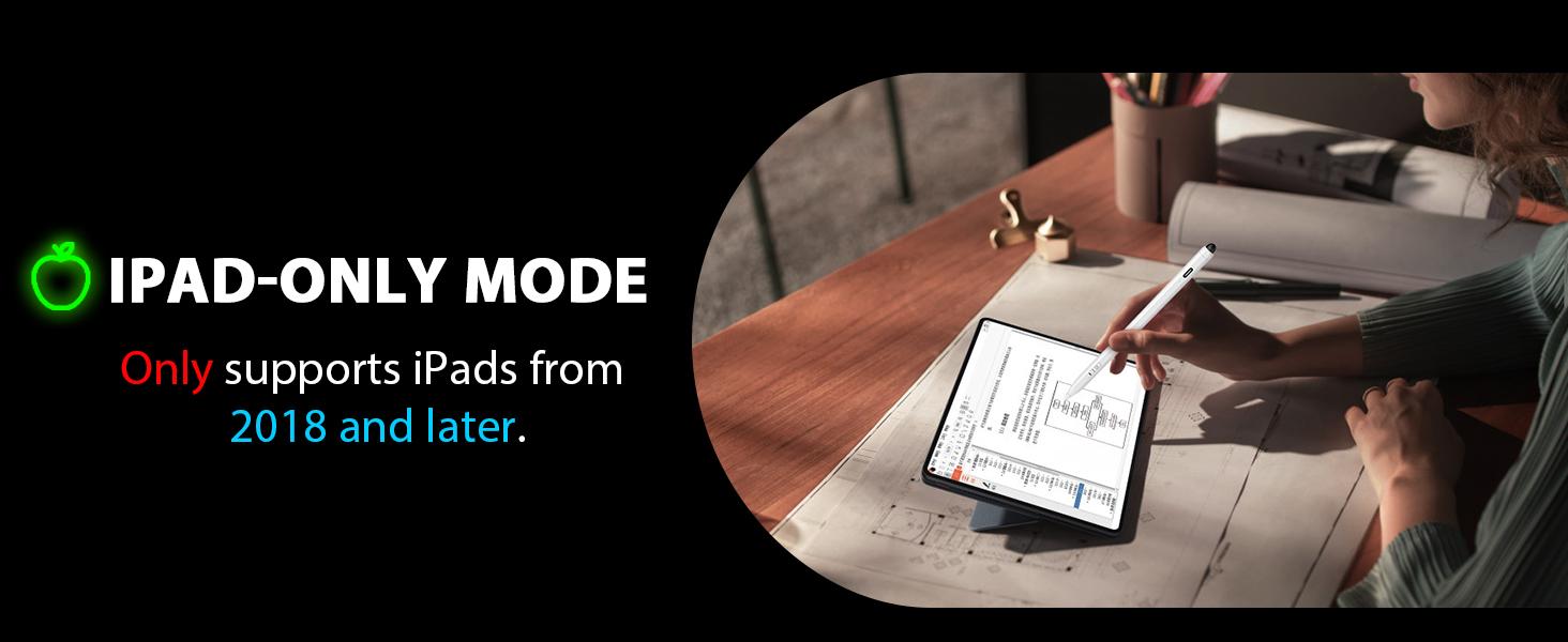 Penlike Universal Stylus Pen for iPad, iPhone, Android, 2 in 1 Fast Charge Active Stylus Pen for Touchscreen, Fine Tip, High Sensitivity, Magnetic Stylist Pencil for Samsung, Other Android Phones, Tablets