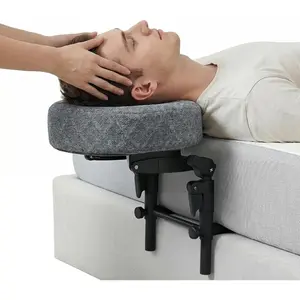 Massage Headrest for Bed, Massage  Cradle at , Adjustable 18" Height Massage  Holder for Sleeping Mattress, Comfortable  Down Pillow After Eye