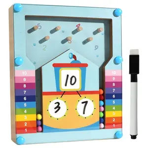 Early Education Counting Game, Roll Ball Math Toy for Kids Aged 6-8 Years Old, Fun Learning Tool for Home School Use