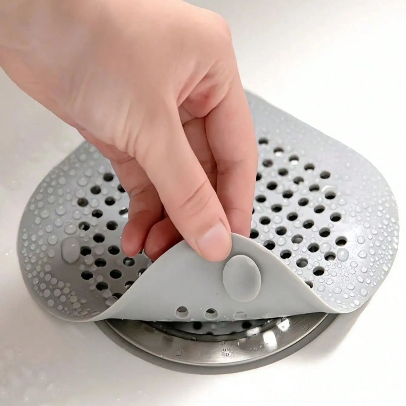 1 Piece Drain Plug Set, Bath Tub and Shower Drains, Kitchen Odor Eliminator, Anti-Clog Sink Filter, Essential Bathroom Accessories, Bathtub Drain Stopper, Bath Tub Drain Stoppers