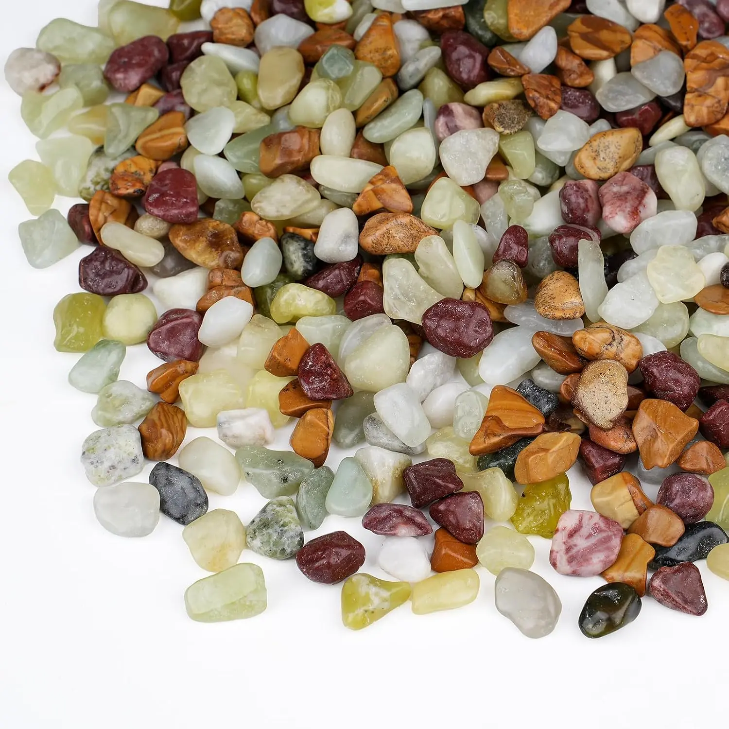2.5 lbs  for Indoor , Succulent Rocks, 3/8" Polished  for , Vase, Terrarium,  Decorative Small River Rocks for Crafts, Cactus, Outdoor Garden Landscaping