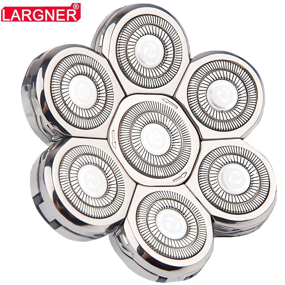 7D 7/8/9 Heads Replacement Heads for Electric Shaver, 1 Count Smooth & Comfortable Shaving Heads, Compatible with Most Brands Except Remington and SkullShaver