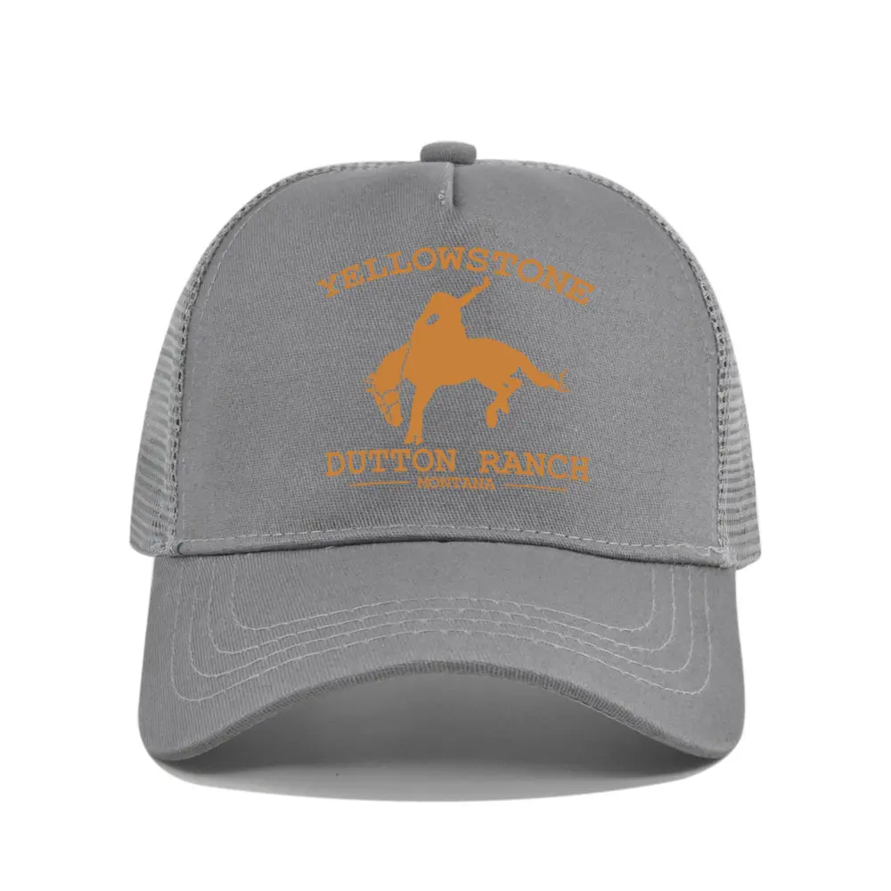 Best-selling Yellowstone baseball cap, screen-printed Yellowstone mesh cap, printed duckbill cap, unisex washable breathable sun hat Best-selling Yellowstone baseball cap, screen-printed Yellowstone mesh cap, printed duckbill cap, unisex washable breathable sun hat