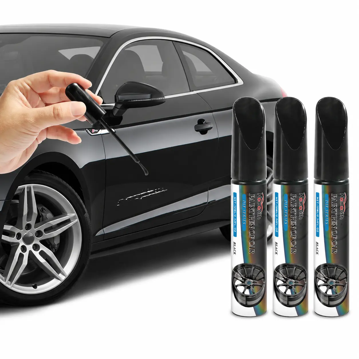 Magic Car Scratch Removal Pen – Easy DIY Auto Paint Touch-Up, Quick Scratch Repair & Gloss Restoration | Portable Car Care Essential for All Vehicles, Instantly Restore Finish in Minutes, Auto Beauty Tool, Scratches & Paint Chips on Car Rims