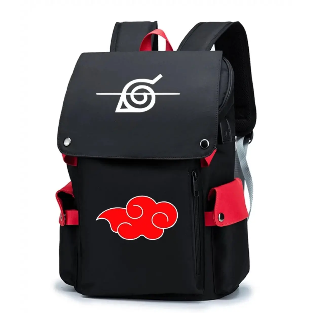 Fashion Printed Large Capacity Oxford Backpack 15.6 Inch Laptop Bag Casual Street Style Travel School Storage Rucksack Multiple Patterns Available