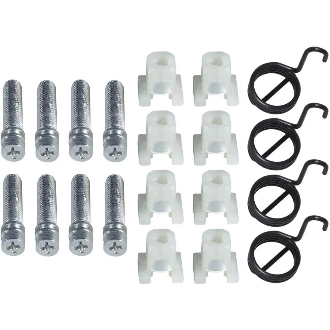 Headlight Adjuster Kit Screws Springs Compatible with Chevy II/Nova 1962 to 1967, for Chevy Truck 1962 to 1968, for GMC Truck 62 to 68, for Chevrolet Camaro 67 to 70 Year
